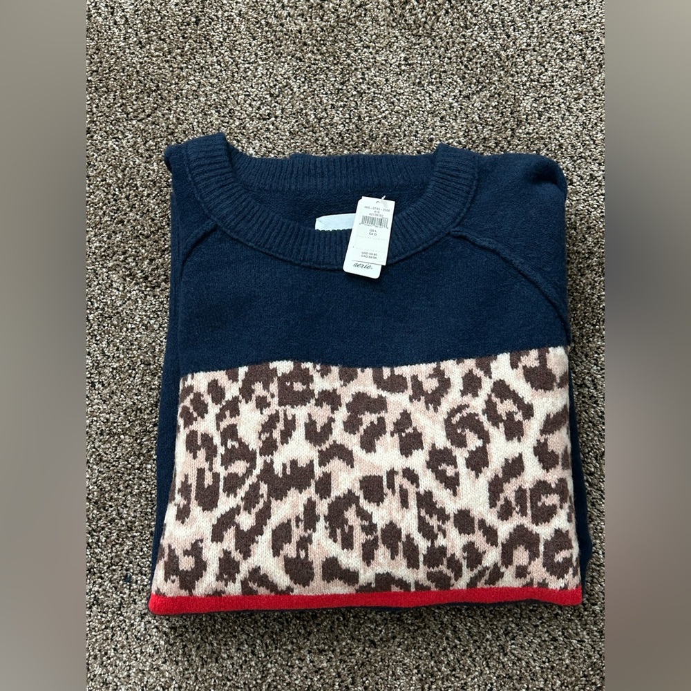 aerie Real Good Oversize Long Sleeve Cozy Pullover Crew Sweater Large NWT - Picture 3 of 6